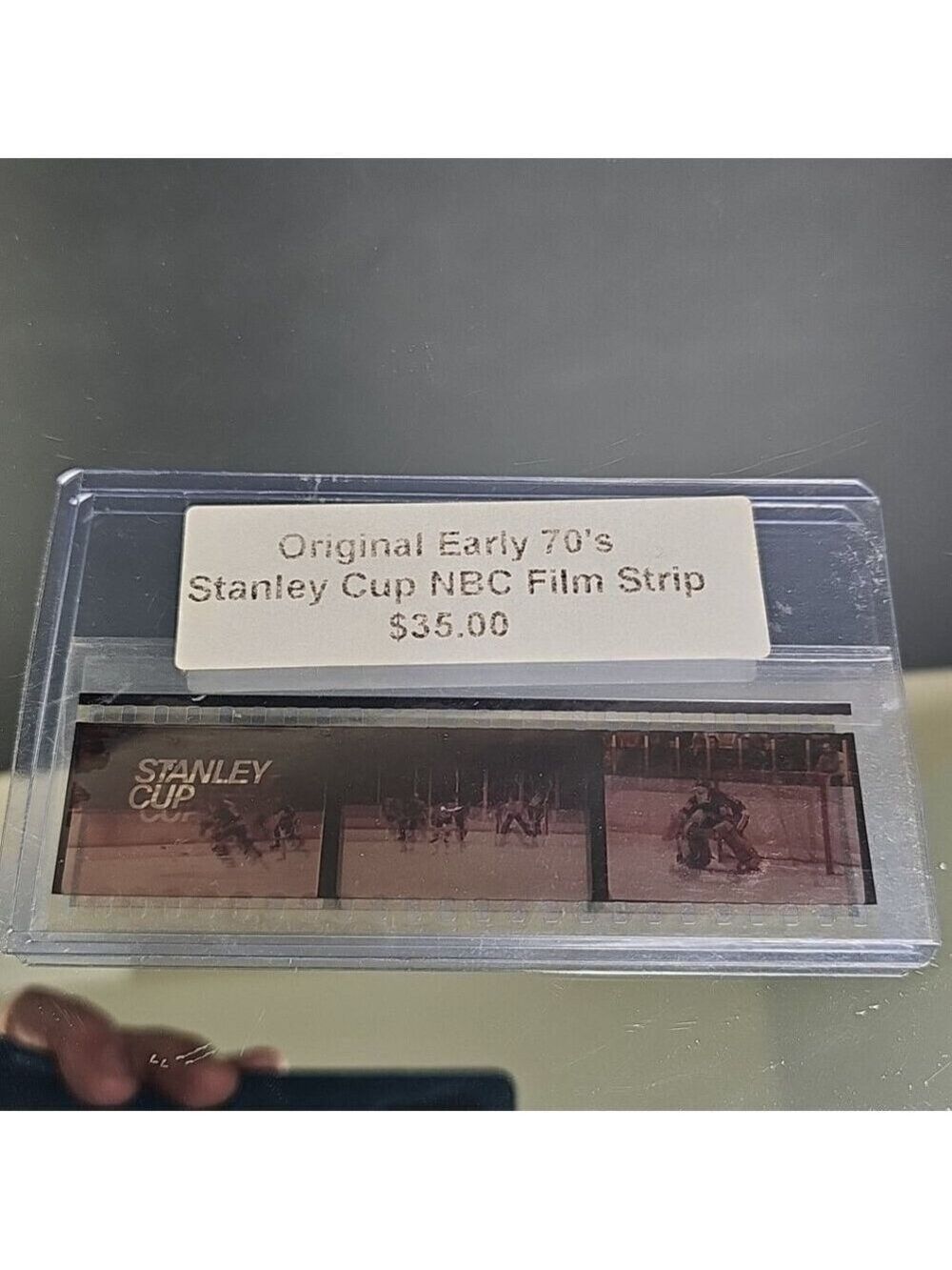 1970s NHL Stanley Cup Film Strip Collectible Memorabilla